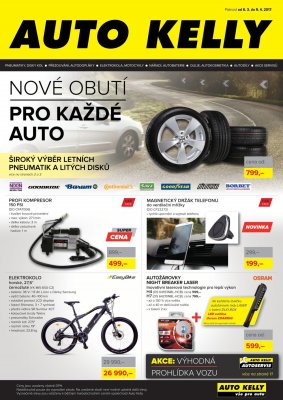aktuální leták Auto Kelly 6.3.2017-9.4.2017