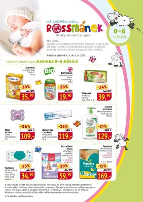 aktuální leták ROSSMANN drogerie 6.3.2017-2.4.2017