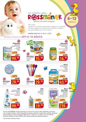 aktuální leták ROSSMANN drogerie 6.3.2017-2.4.2017