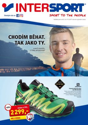 aktuální leták Intersport 8.3.2017-19.3.2017