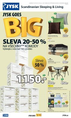 aktuální leták Jysk 9.3.2017-22.3.2017