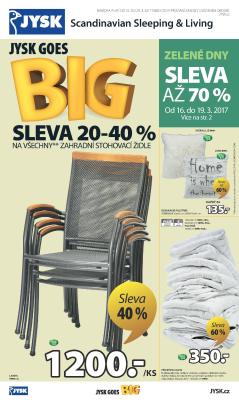 aktuální leták Jysk 16.3.2017-29.3.2017