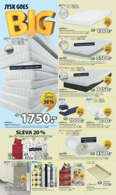 aktuální leták Jysk 23.3.2017-5.4.2017