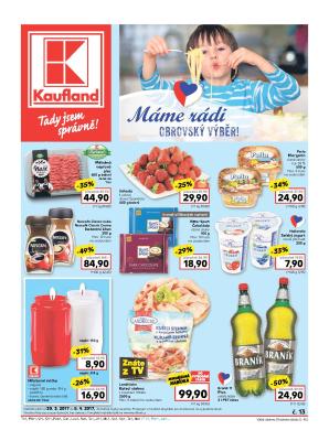 aktuální leták Kaufland 30.3.2017-5.4.2017