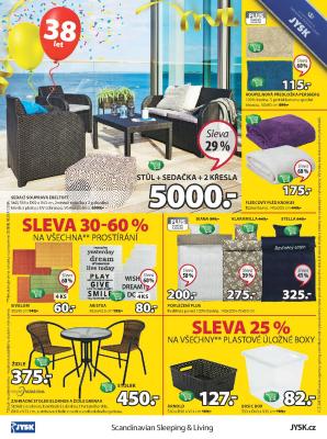aktuální leták Jysk 30.3.2017-12.4.2017