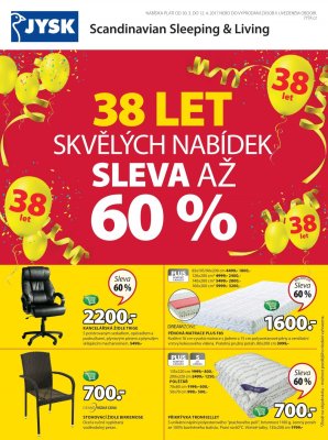 aktuální leták Jysk 30.3.2017-12.4.2017