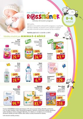 aktuální leták ROSSMANN drogerie 3.4.2017-30.4.2017