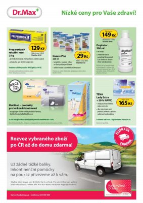 aktuální leták Dr. Max 5.4.2017-30.4.2017
