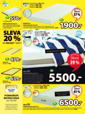 aktuální leták Jysk 6.4.2017-19.4.2017