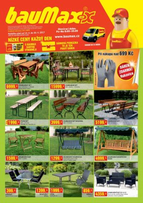 aktuální leták bauMax 14.4.2017-30.4.2017
