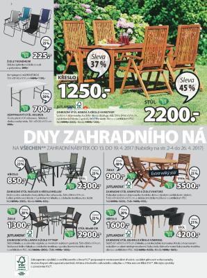 aktuální leták Jysk 13.4.2017-26.4.2017