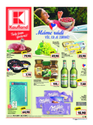 aktuální leták Kaufland 18.4.2017-26.4.2017