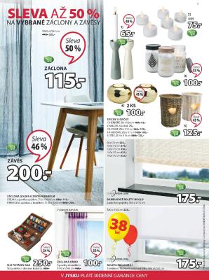 aktuální leták Jysk 20.4.2017-3.5.2017