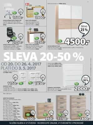 aktuální leták Jysk 20.4.2017-3.5.2017