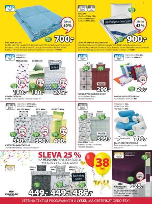 aktuální leták Jysk 20.4.2017-3.5.2017