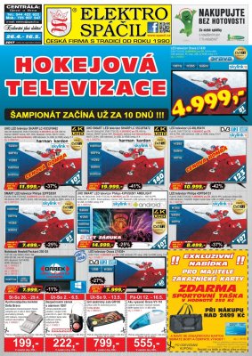 aktuální leták Elektro Spáčil 26.4.2017-16.5.2017