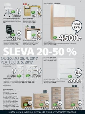 aktuální leták Jysk 20.4.2017-3.5.2017