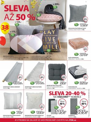 aktuální leták Jysk 20.4.2017-3.5.2017