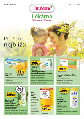 aktuální leták Dr. Max 3.5.2017-31.5.2017