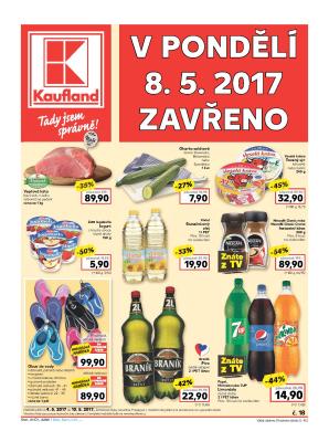 aktuální leták Kaufland 4.5.2017-10.5.2017
