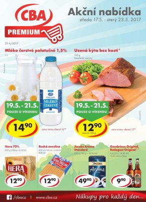 aktuální leták CBA 17.5.2017-23.5.2017