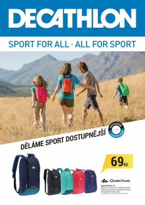 aktuální leták Decathlon 16.5.2017-30.6.2017