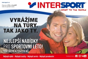 aktuální leták Intersport 17.5.2017-14.6.2017