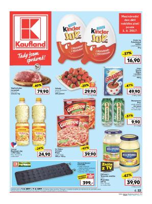 aktuální leták Kaufland 1.6.2017-7.6.2017
