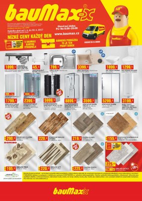 aktuální leták bauMax 1.6.2017-30.6.2017