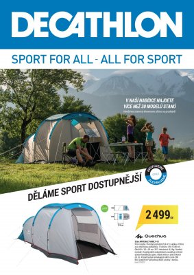 aktuální leták Decathlon 3.6.2017-31.7.2017