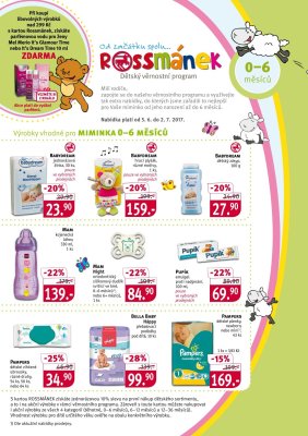 aktuální leták ROSSMANN drogerie 5.6.2017-2.7.2017