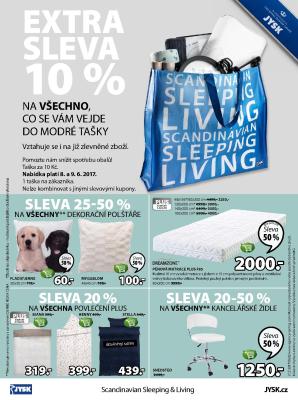 aktuální leták Jysk 8.6.2017-21.6.2017