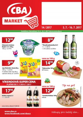 aktuální leták CBA 5.7.2017-16.7.2017