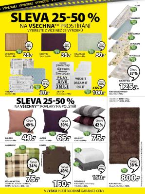 aktuální leták Jysk 6.7.2017-19.7.2017