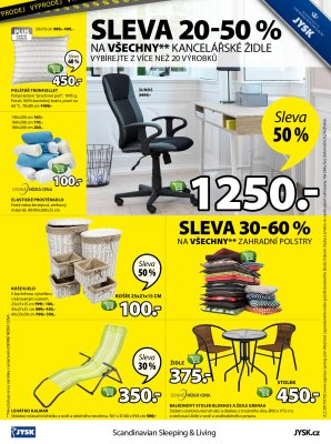 aktuální leták Jysk 13.7.2017-26.7.2017