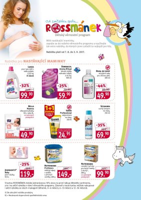 aktuální leták ROSSMANN drogerie 7.8.2017-3.9.2017