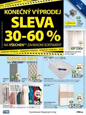 aktuální leták Jysk 10.8.2017-23.8.2017