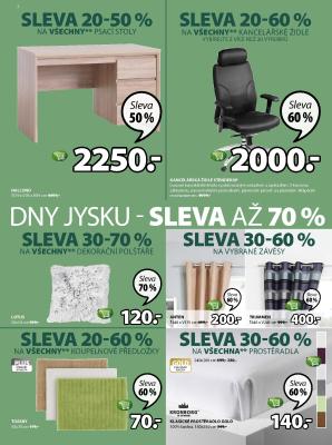 aktuální leták Jysk 10.8.2017-23.8.2017