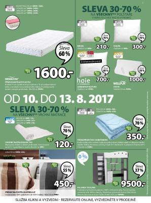 aktuální leták Jysk 10.8.2017-23.8.2017