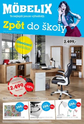 aktuální leták Möbelix 14.8.2017-27.8.2017