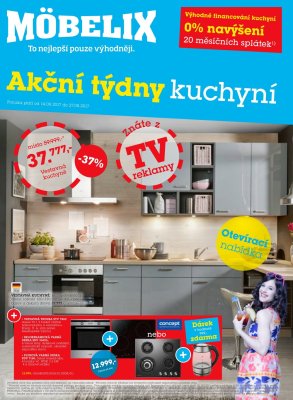 aktuální leták Möbelix 14.8.2017-27.8.2017