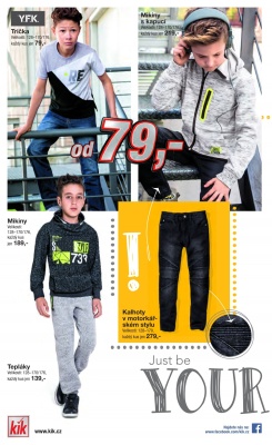 aktuální leták Kik textil 16.8.2017-30.9.2017