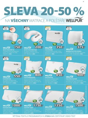 aktuální leták Jysk 24.8.2017-6.9.2017