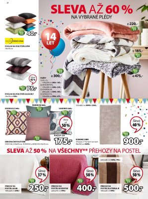 aktuální leták Jysk 24.8.2017-6.9.2017