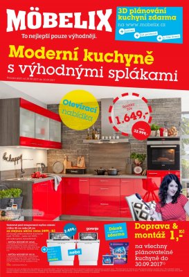 aktuální leták Möbelix 28.8.2017-30.9.2017