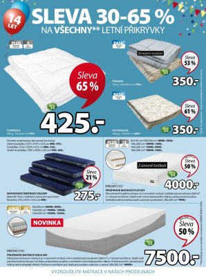 aktuální leták Jysk 31.8.2017-13.9.2017