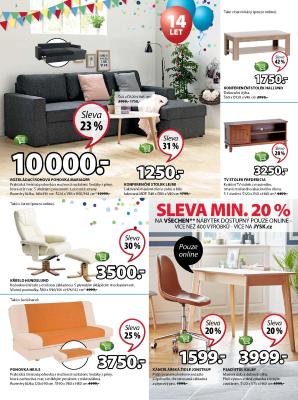aktuální leták Jysk 7.9.2017-20.9.2017