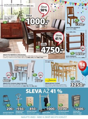 aktuální leták Jysk 14.9.2017-26.9.2017