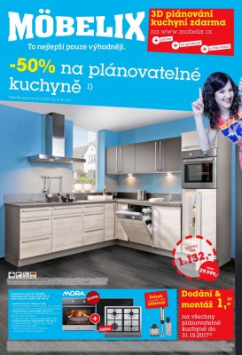 aktuální leták Möbelix 2.10.2017-31.10.2017