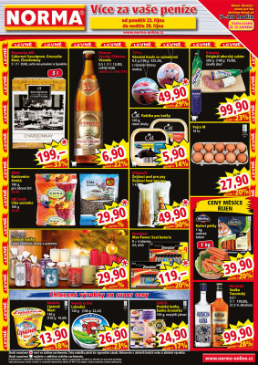 aktuální leták Norma 29.10.2017-29.10.2017